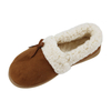 Women's suede memory foam warm footwear