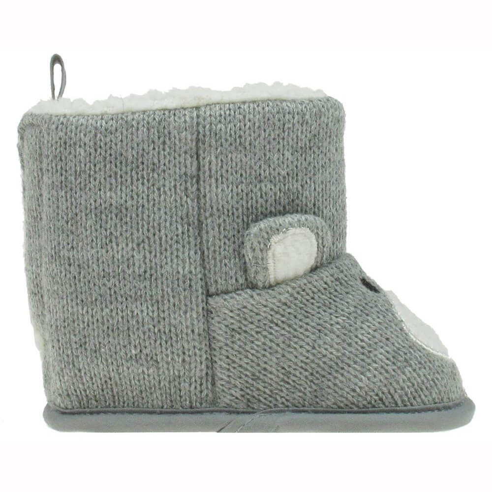 Winter warm cozy infant knitted bear boot