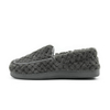 Grey fashion comfortable moccasin shoes with TPR outsole