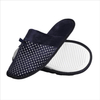 Washable coral fleece disposable hotel slipper with TPR sole