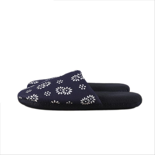 Professional cotton linen hotel slippers
