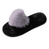 Women's winter slippers fine faux fur indoor slippers