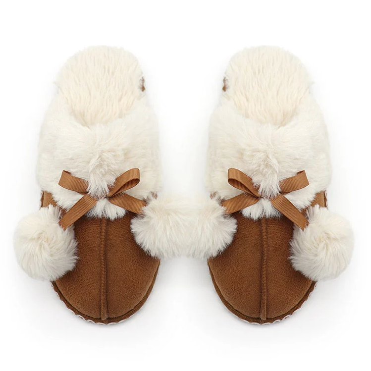 Fashion ball indoor floor bedroom flat slippers