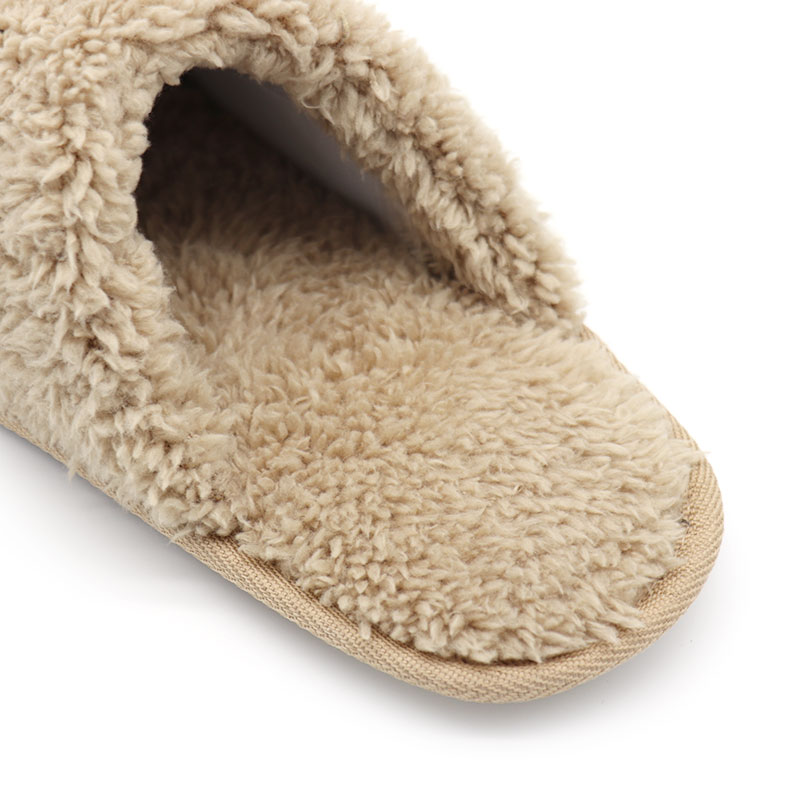 Winter warm knit lady indoor house slippers