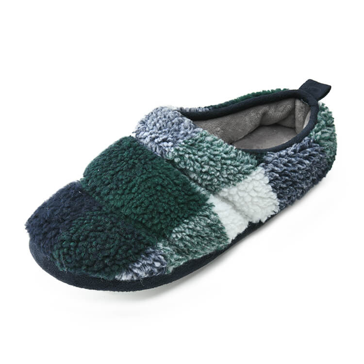 Men's winter soft cozy mules lamb wool slippers