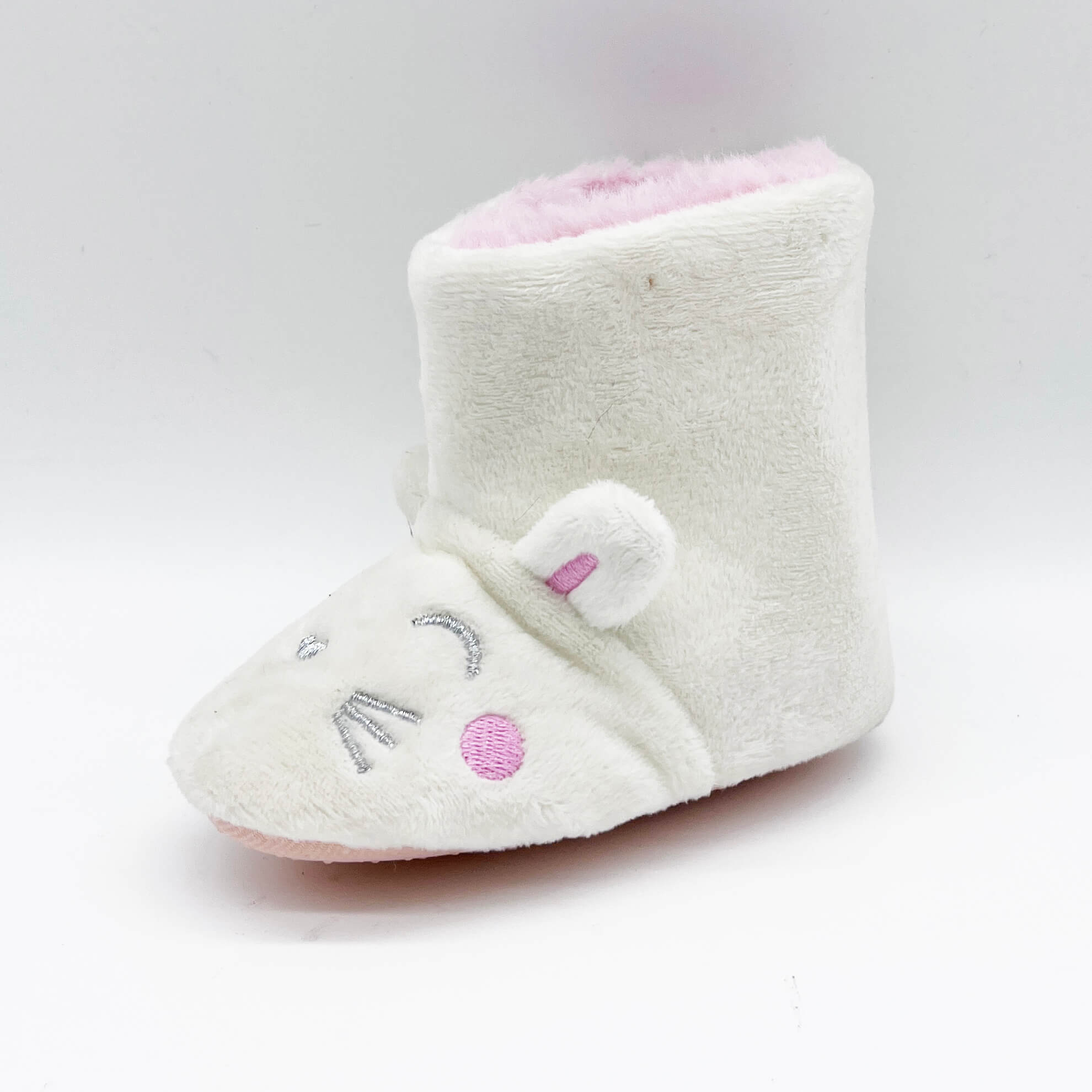 Super soft upper with rabbit embroidery for children