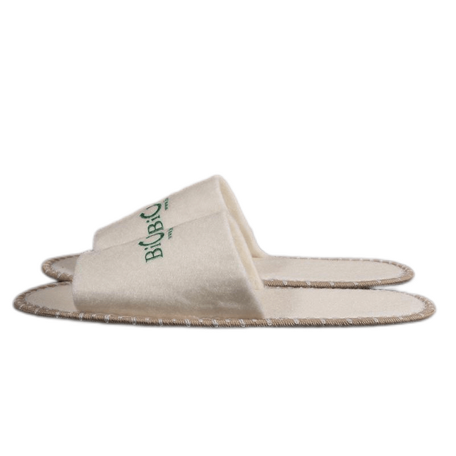 Plant fiber bathroom slippers for luxury hotels