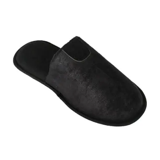 Men's PU upper cozy indoor slippers 