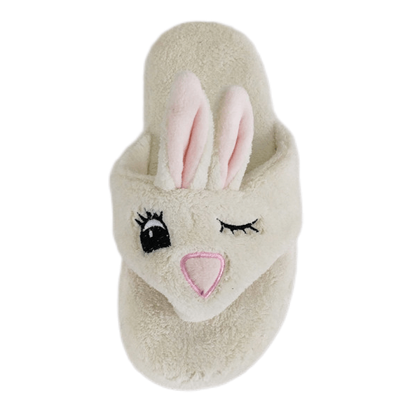 Cute soft flip-flop house slipper for ladies