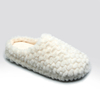 Clog style platform soft sole corduroy indoor winter slipper 