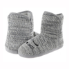 Knitted sleeping mouse bootie for women