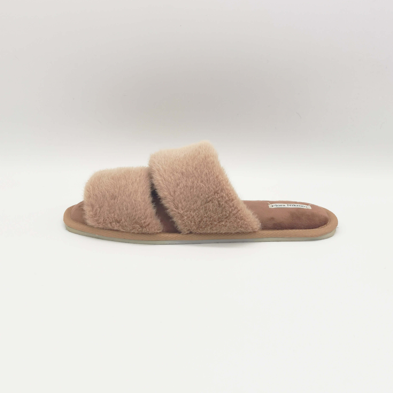 Classical winter-style Indoor Fur Slip-on House Women's Slippers