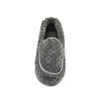 Grey fashion comfortable moccasin shoes with TPR outsole