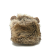 Kid's indoor slip-on flat fluffy fur novelty slippers