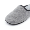 Felt material comfortable warm men's slippers