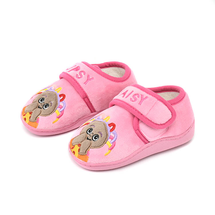 Kid's cute animal daisy house slippers