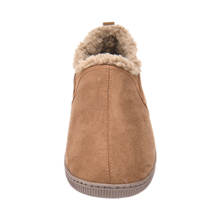 Men's winter suede moccasins house shoe