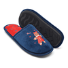 Cute couple Christmas warm home floor slippers