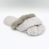 Cotton fluff cross brand home slipper for women