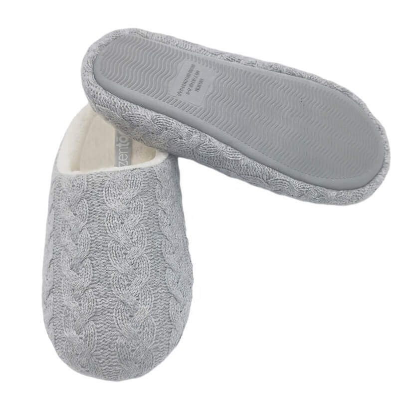 Indoor memory foam cashmere house slippers for men and women 