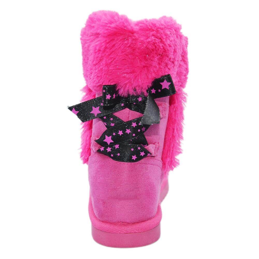 Bright color suede belt knot girl outdoor boots