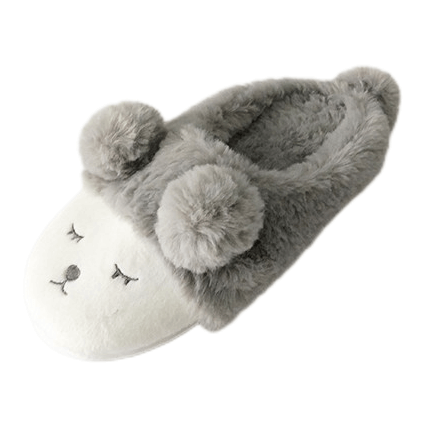 3D plush styles slippers for women and children