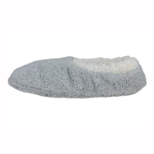 Ladies' cozy coral fleece pull-on slipper socks