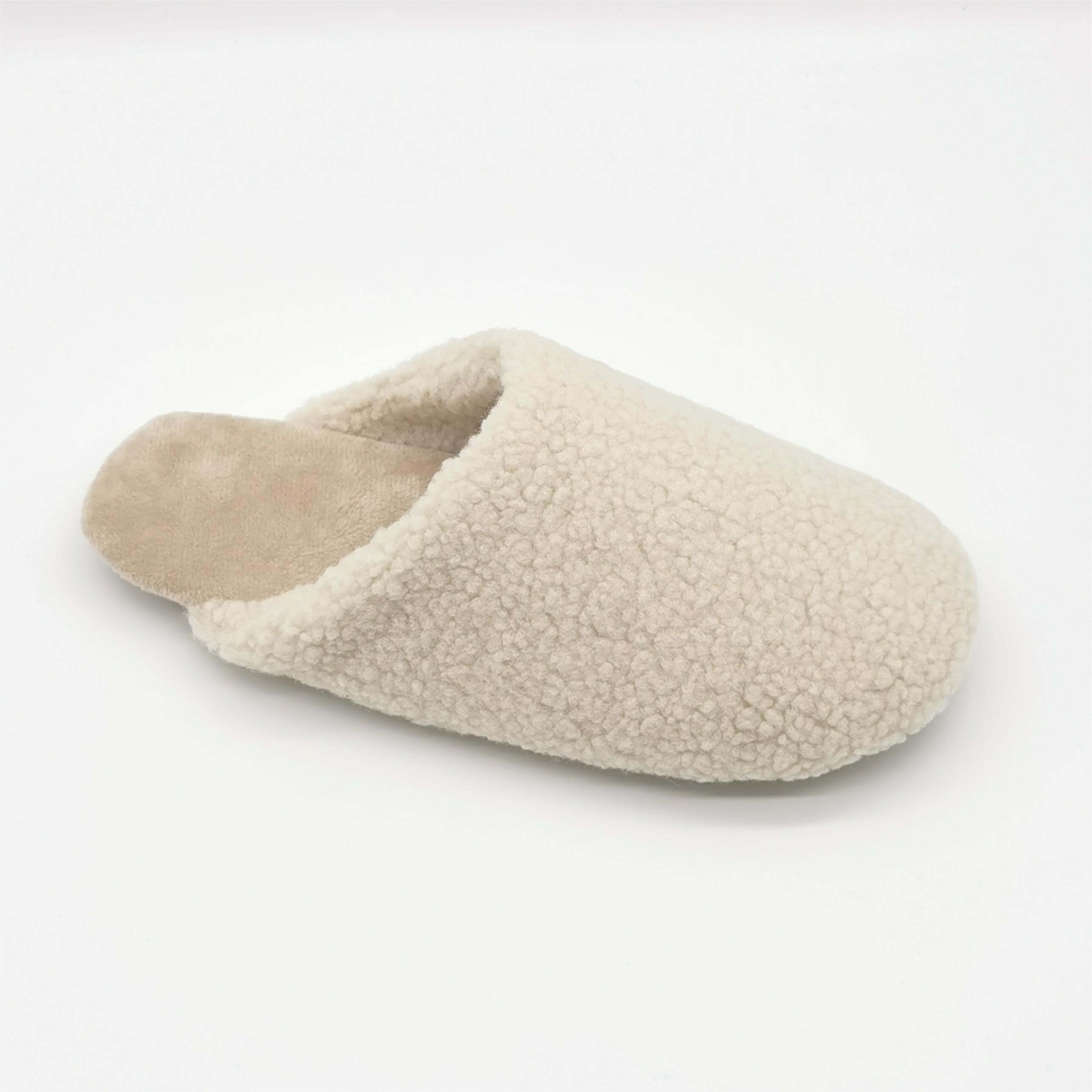 Women's slipper with teddy fleece upper and super soft lining