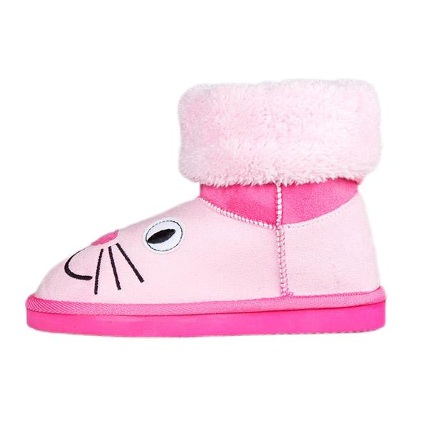 Cute girl snow animal pattern fashion boots