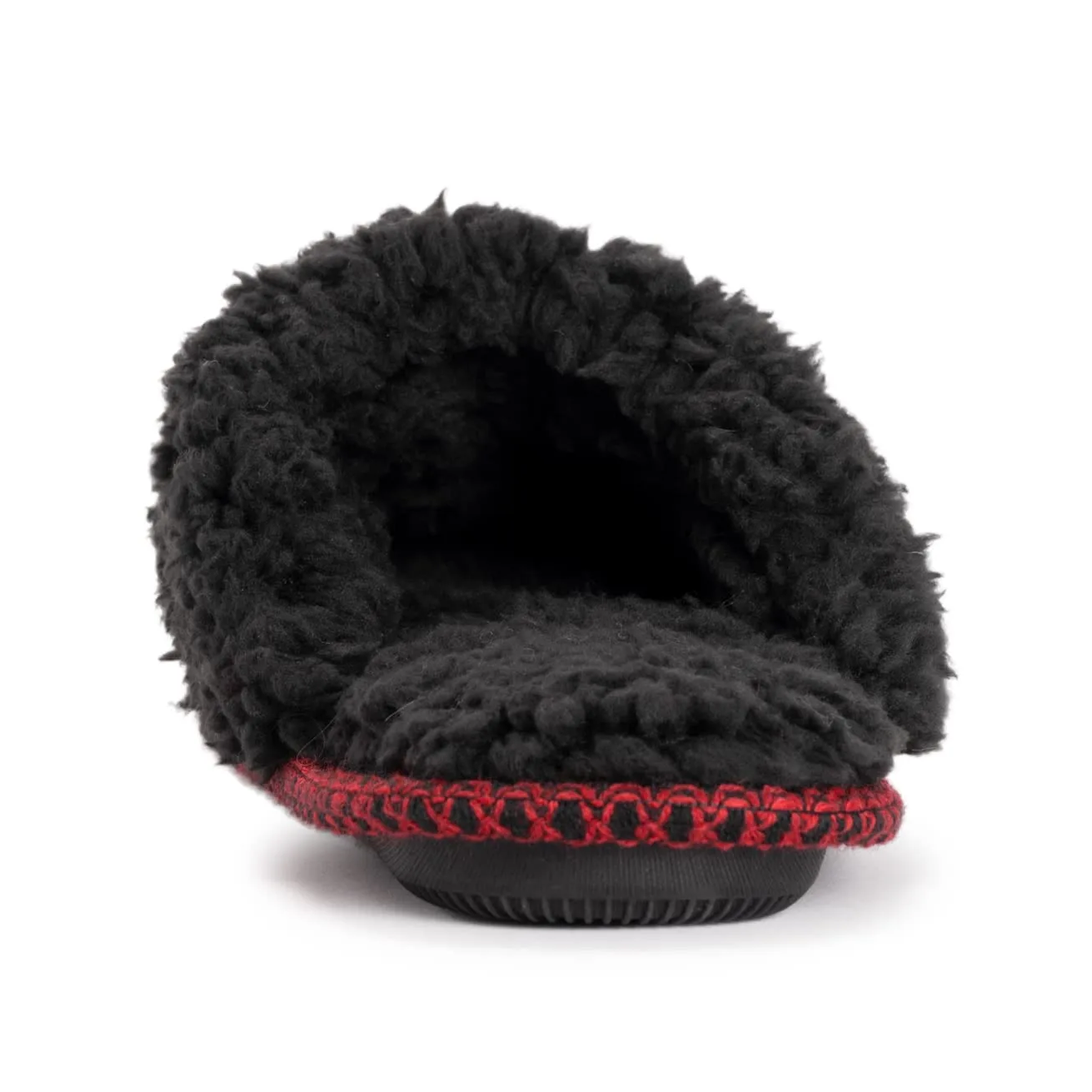 Winter knitted fluffy house slippers for women's