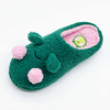 The funny couple's lovely frog home slippers 