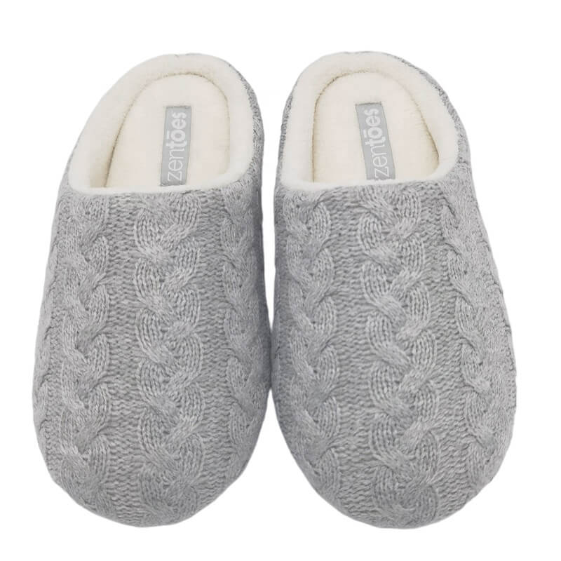 Indoor memory foam cashmere house slippers for men and women 