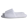 Uniex spa slippers with waffle jacquard fabric