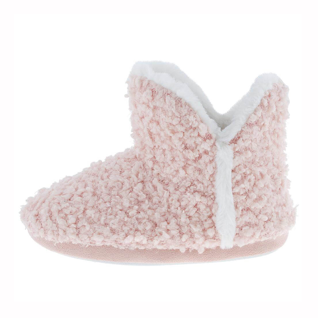 Blush plush boot with TPR sole for women 