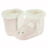 Warm toasty infant shimmer critter bootie