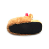 Plush men winter animal slipper 