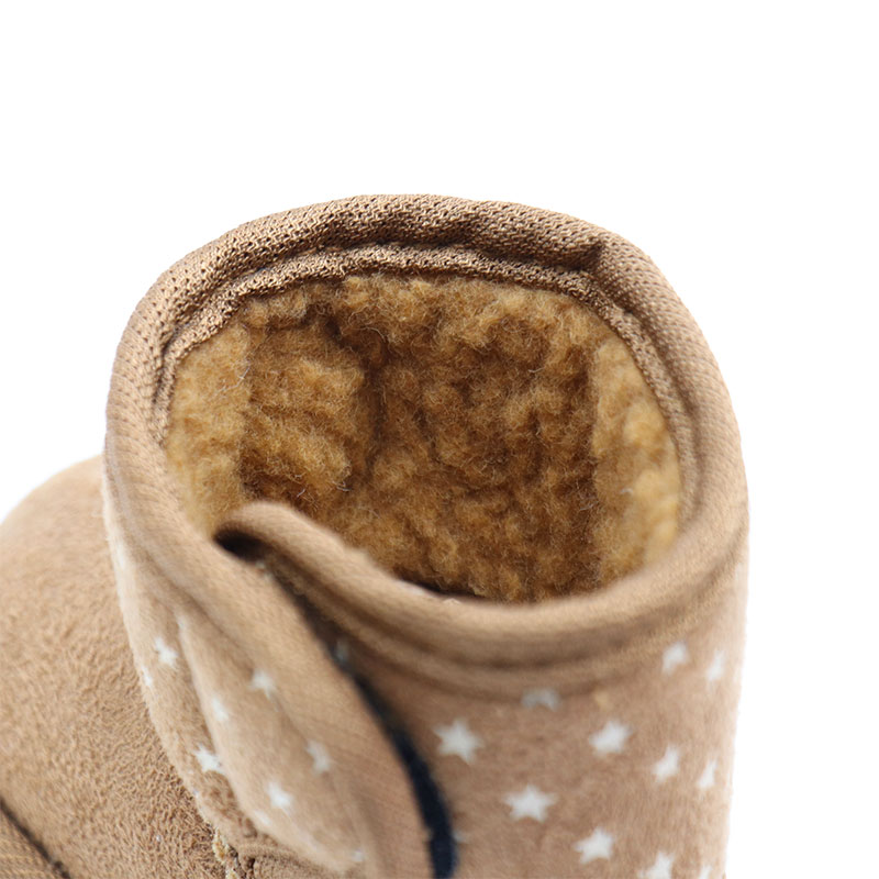 Winter fashion velcro children's boots