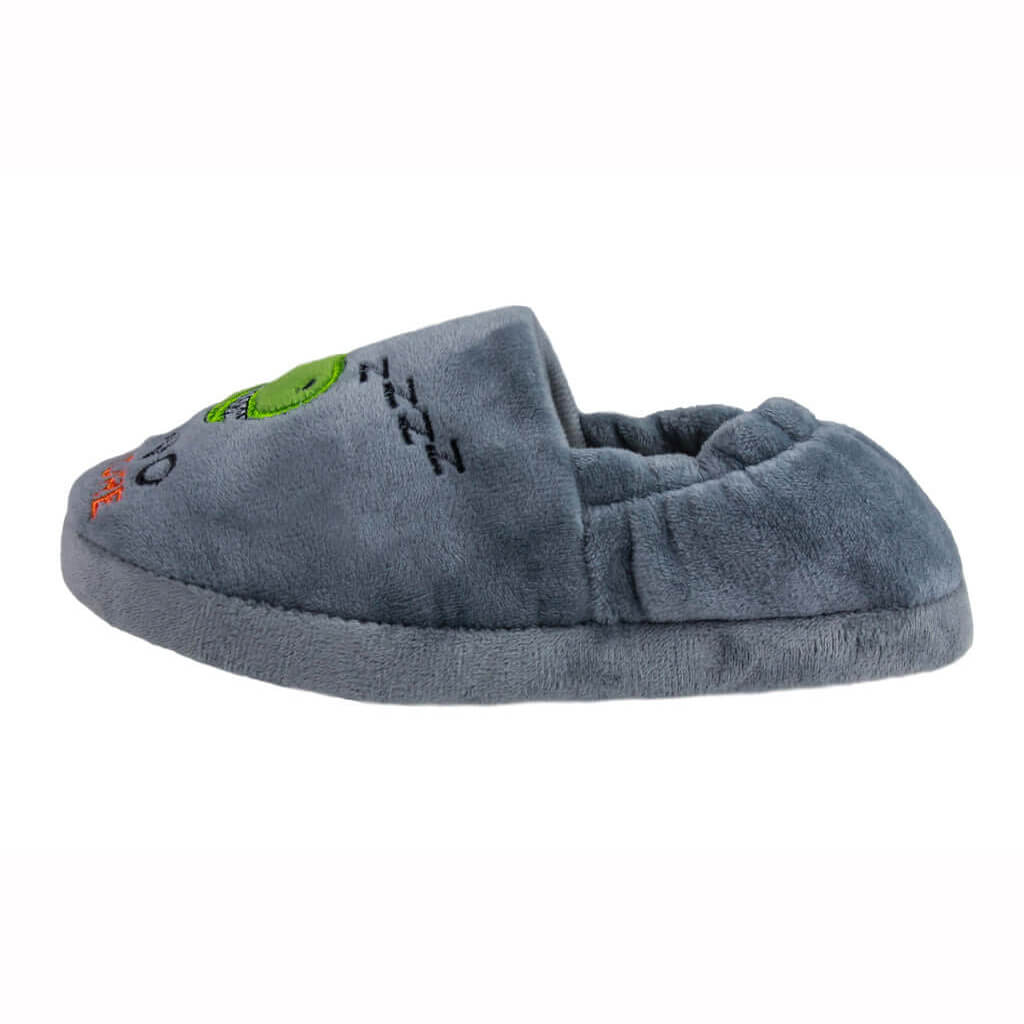 Boys dino snore soft warm slipper