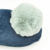 Cute pom slipper for women wearing mopping indoor and outdoor 