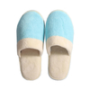 Coral fleece hotel slipper with EVA sole