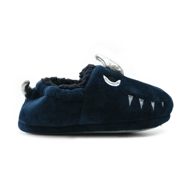 Shark shape winter cute cartoon children's slippers