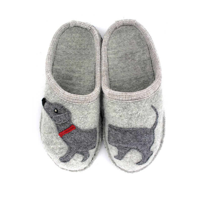 Home family guest indoor women and men felt slippers