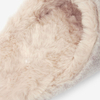 Winter indoor flat faux fur warm felt indoor slippers