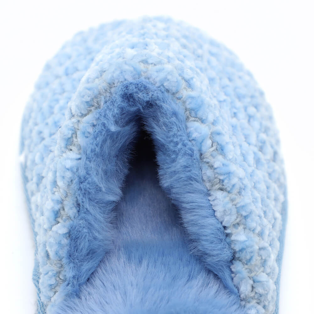 Stylish cozy warm plush slippers for women