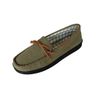 Men's canvas moccasin shoes in spring