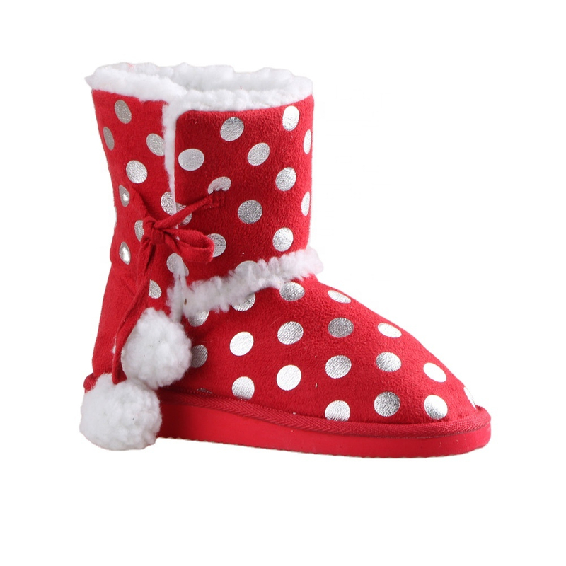 Printed fashion warm kids style girl trendy snow boots