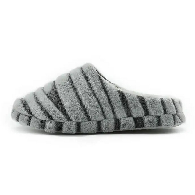 Fashion trend emboss tipped mule indoor ladies stylish slippers