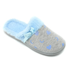 Women's indoor heart and moon printing slippers