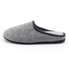 Felt material comfortable warm men's slippers