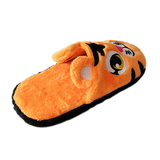 Zoo series cute tiger house slippers for kid